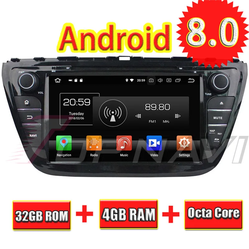 dvd 2 din For Suzuki SX4 2014