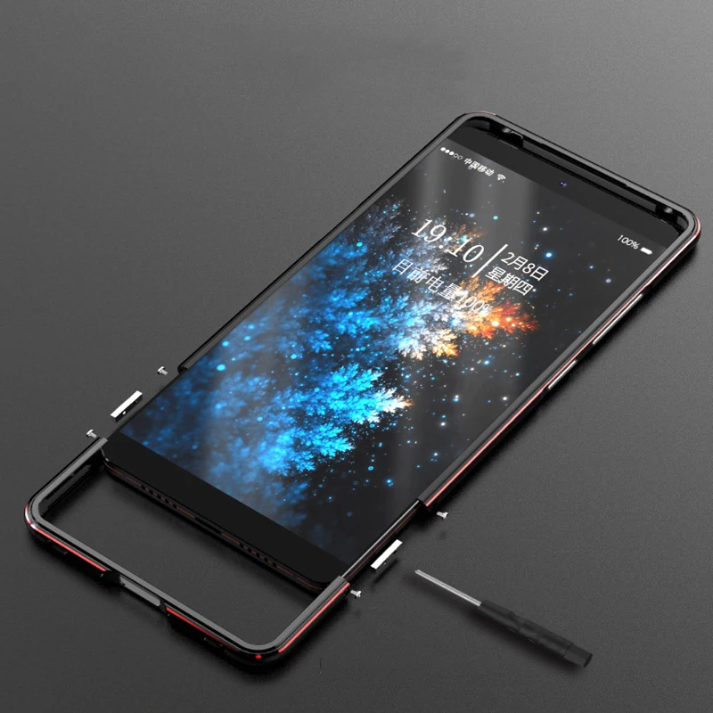 Чехлы для Smartisan Nut Pro 2 Жесткий Чехол задней панели ПК металлический бампер деловой