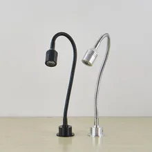 Светодиодные настенные шланговый светильник 1w3w счетчик ювелирных изделий лампы для витрины photo light сгибающаяся брошь длинная жердь маленький LED-светильник WF6191036