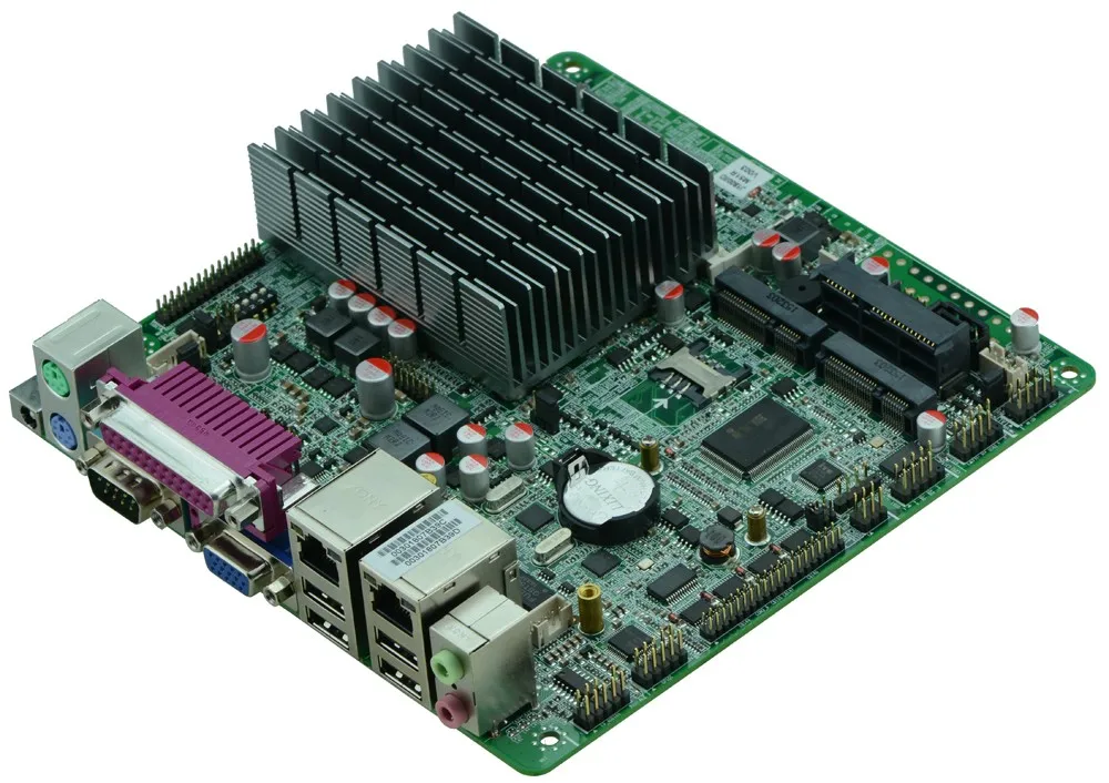 Intel J1800 Bay trail Mini ITX Motherboard With dual Gigabit Ethernet / 6 *COM/ 8*USB/MINI-ITX M51-D826L