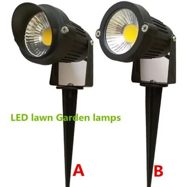 Goedkoop 50 stks partij Heldere 12 V 3 W COB LED Gazon Lampen Licht IP65 Waterdicht Landschap Outdoor Lights Tuinpad Vijver licht Garantie