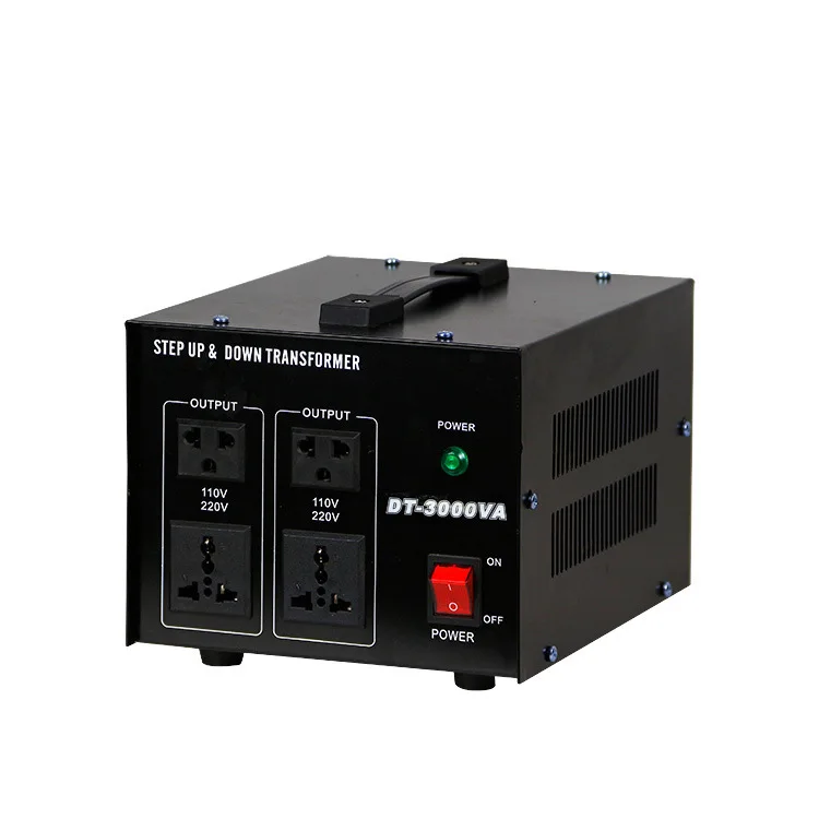 DT 3000w трансформатор от 110 В до 220 преобразователь напряжения 3 кВА