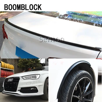 

Wheel Eyebrow/Front Bumper/Spoilers Carbon Protect Stickers For Seat Leon Skoda Fabia Octavia 2 Superb Audi A3 A4 B6 B7 A6 C6 A5