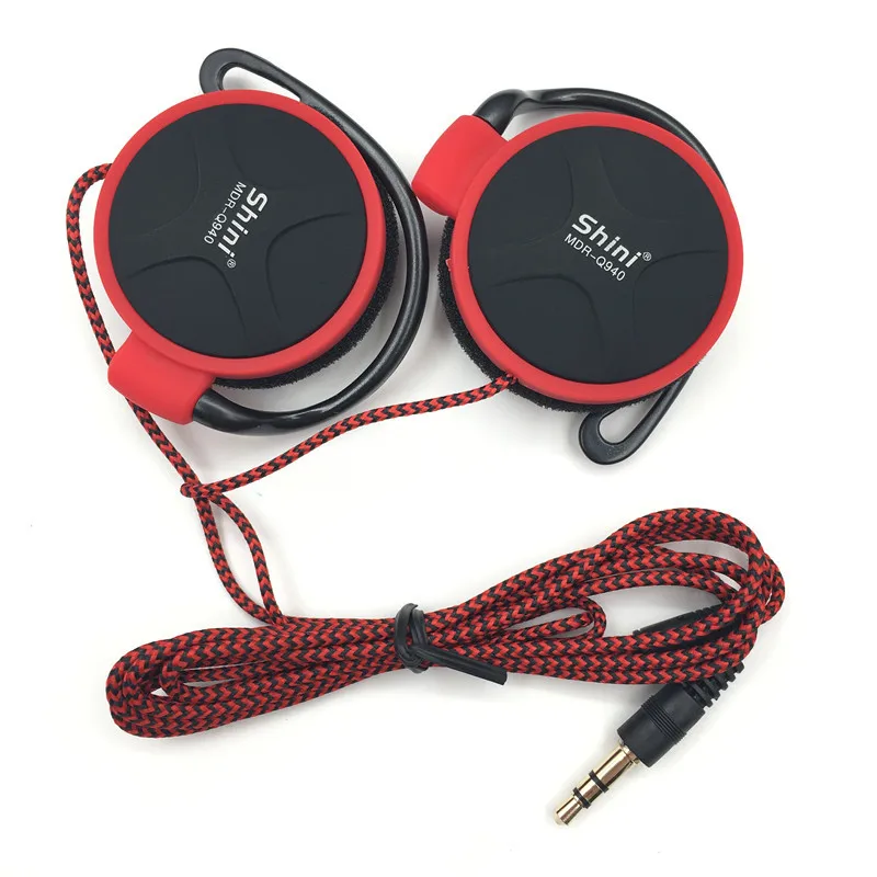 

Shini Q940 Headphones 3.5mm Headset EarHook Earphone For Mp3 Player Computer Mobile Telephone Earphone Wholesale