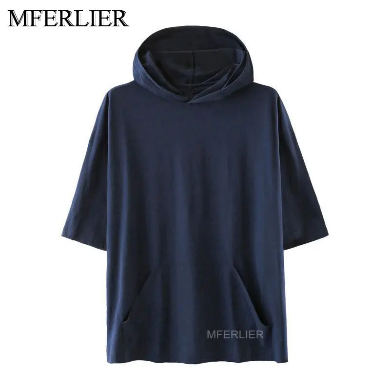 

Spring Summer Men Hoodies 5XL 6XL 7XL 8XL 9XL Bust 140cm Plus Size Loose 3 Colors Large Size Sweatshirts