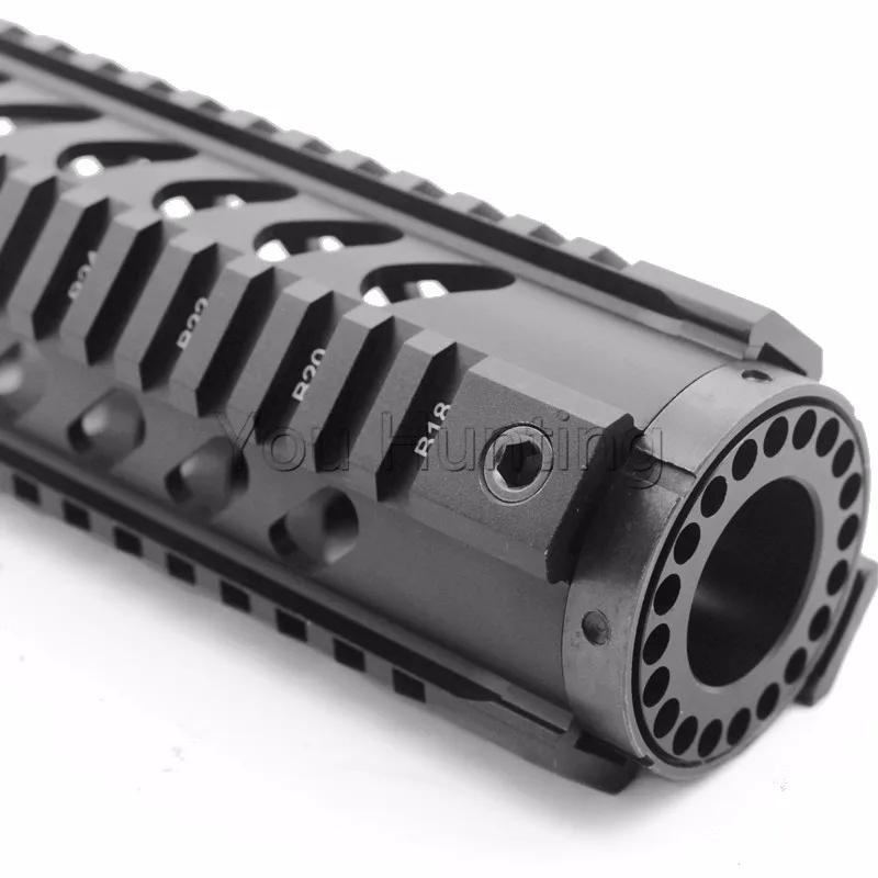 Тактический Охота Quad Rail Handguard свободном рейку Системы AR-15 M4 M16 7 ''Длина