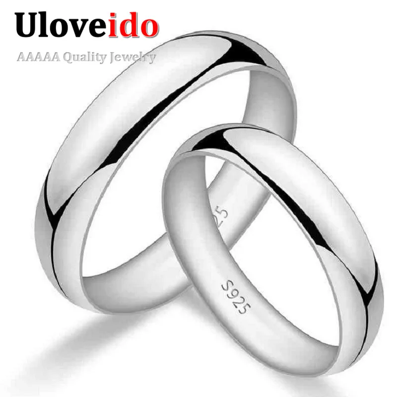 50% off Wedding Couple Rings for Men and Women Lovers' Gifts Costume Jewelry Ring Anel Masculino Jewelery Anillos Uloveido J017