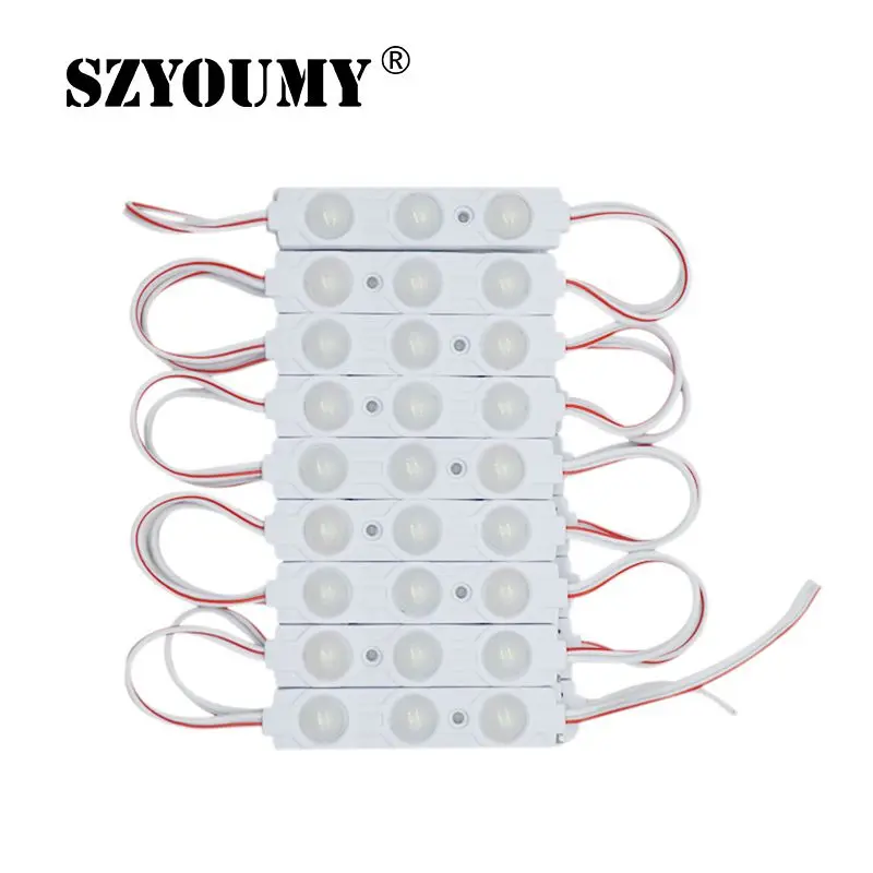 LED Module Lamp SMD 5730 Waterproof Modules for Sign Letters Back Light SMD5730 3 led 1.5W DC12V | Освещение