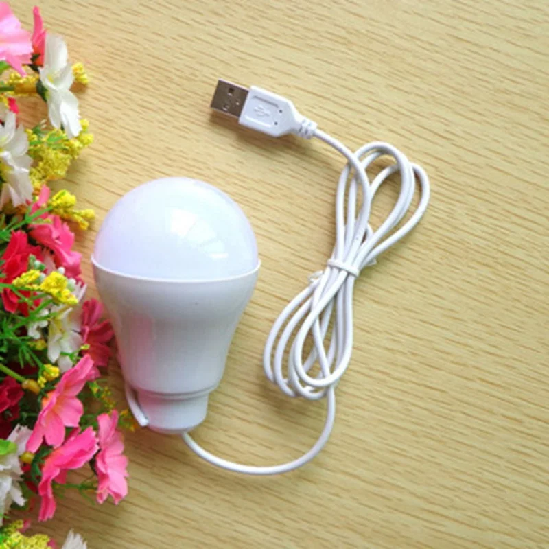 Разноцветные ПВХ 5 в 5 Вт лампочка USB лампа портативный светодиодный 5730 для похода кемпинга палатки путешествия работа с power Bank ноутбук