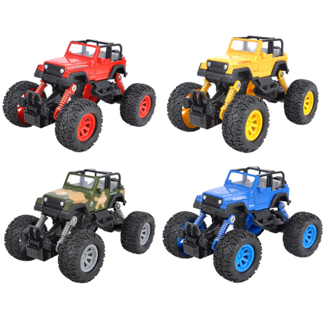 

Alloy Pull-back Climbing Car Super Shock Absorber Off-road Vehicle Model Toys for Kids Children Early Learning Development Toys