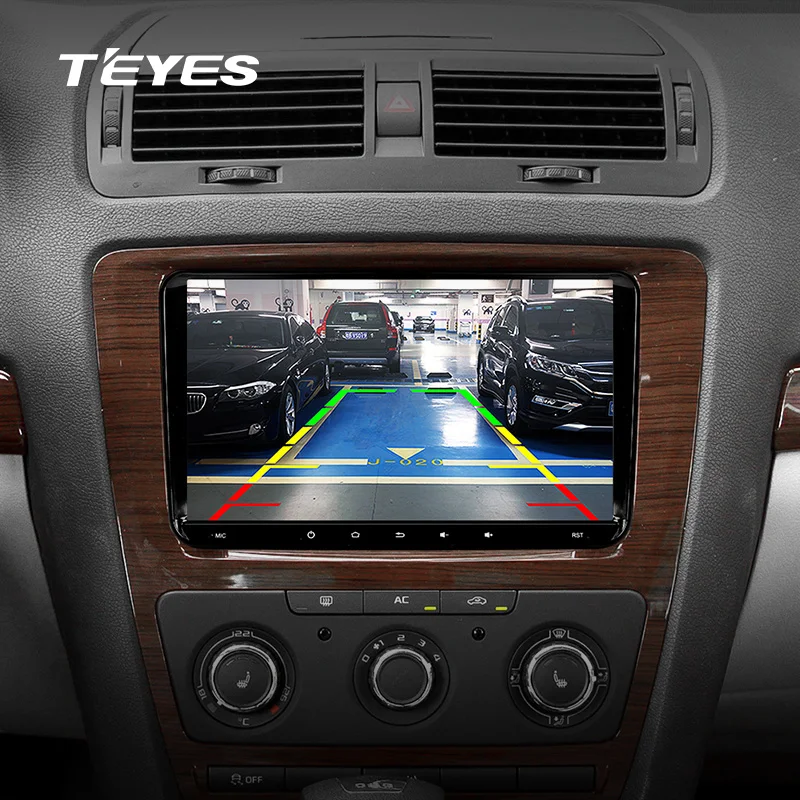Clearance TEYES CC For Skoda Octavia 2 A5 2004-2009 Car Radio Multimedia Video Player Navigation GPS Android Accessories Sedan No dvd 2din 2