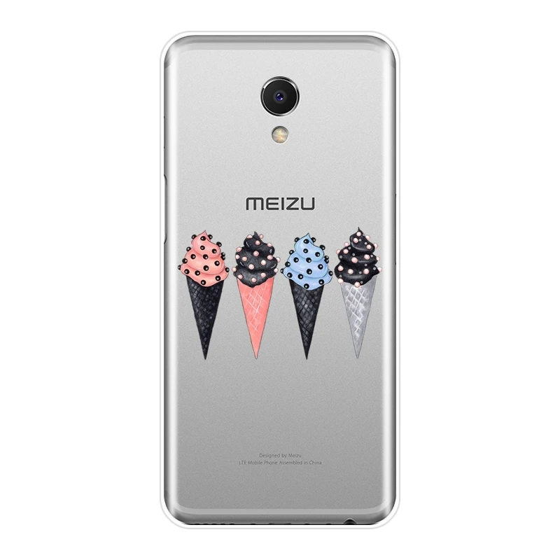 Мягкий чехол для телефона силиконовый Meizu M6 M6S M6T M5 M5C M5S M3 M3S M2 забавная задняя