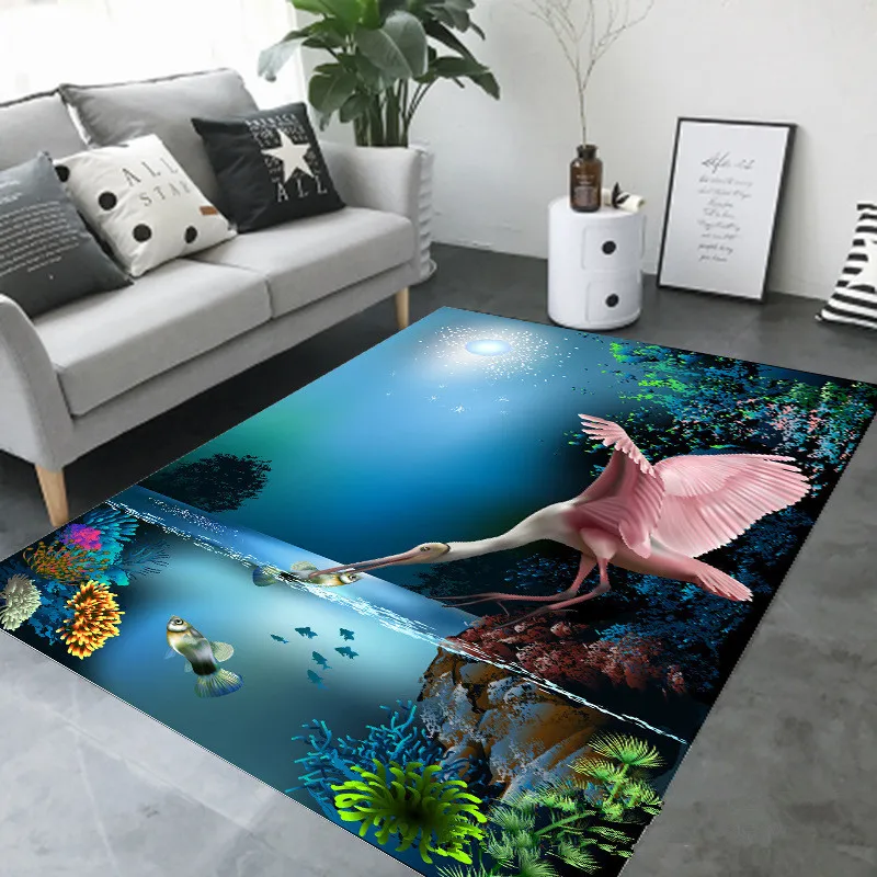 3D Printed Large Area Carpets for living room coffee table Rug sofa Mats/Rugs bedroom Multi-colour Big Size Rectangular Carpet