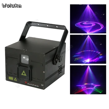 

Stereo 3D animation laser light RGB Full color stage lighting bar Scan laserktv flashing Party lights diverse Pattern CD50 W01
