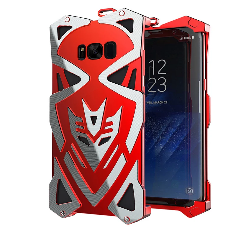bilder für Neue Design Für Samsung s8 Zimon THOR Spiderman Stoßfest Außen Metallabdeckung Aluminium antiklopf Fall Für Samsung s8 Plus bilder für Neue Design Für Samsung s8 Zimon THOR Spiderman Stoßfest Außen Metallabdeckung Aluminium antiklopf Fall Für Samsung s8 Plus