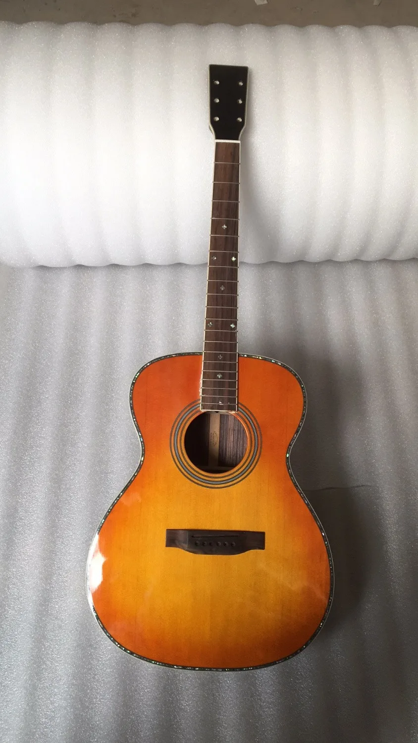 

2019 New + Factory + OM28 acoustic guitar 00028 acoustic electric guitar 100% all real abalone OM solid top acoustic guitar
