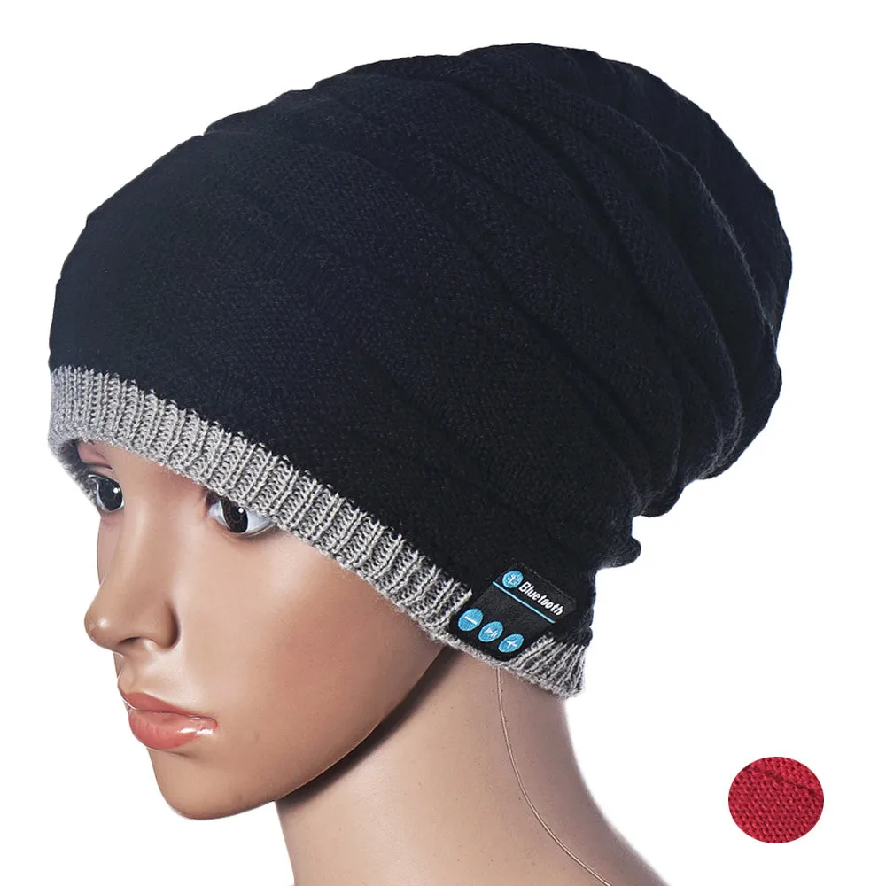 100p!Soft Knit Beanie Smart Wireless Bluetooth V4