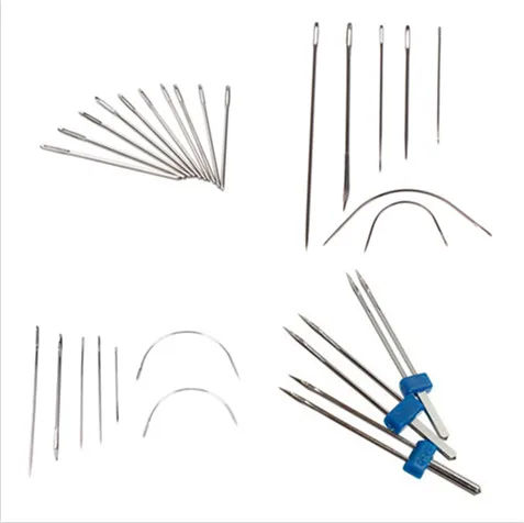 3 Pcs Bent Sewing Needle for Repair Canvas Upholstery Leather Sofa Carpet