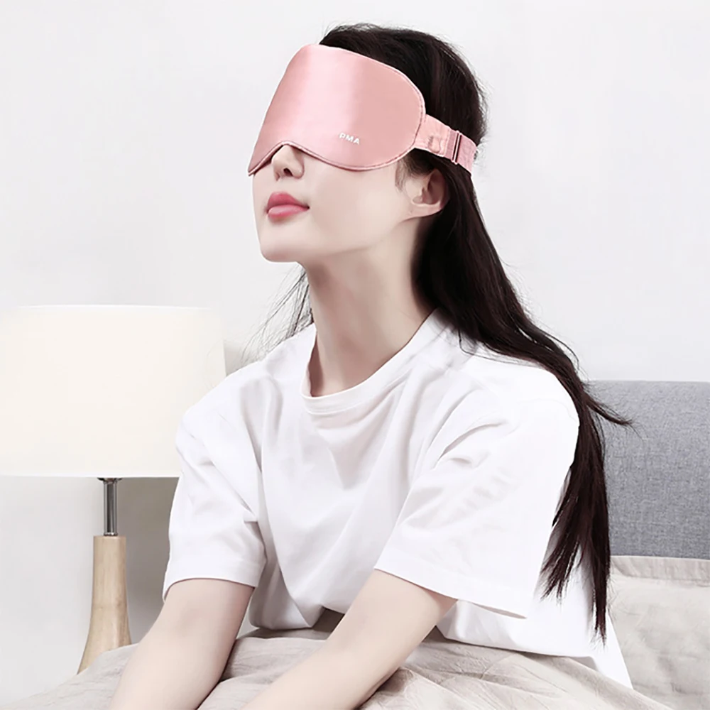 

Gustala Sleeping Eye Mask Exothermic Silk Blindfold For Eye Care Tools Sleep Mask Automatic Power Off Adjustable Temperature