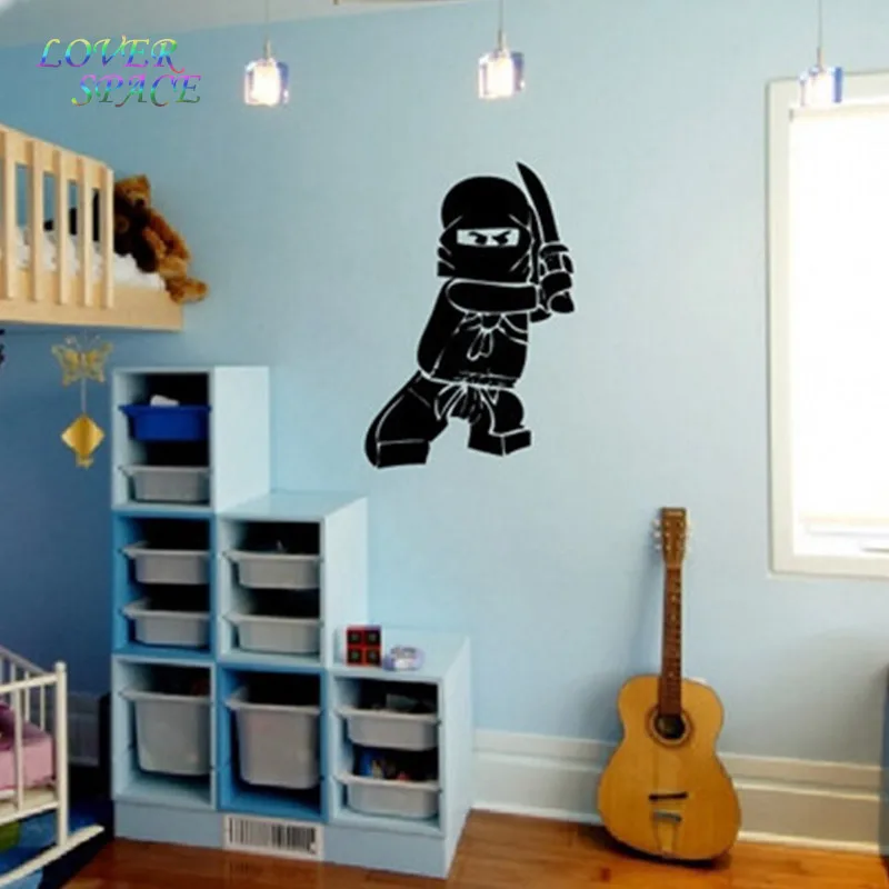 New Ninjago Lego Vinyl Wall Decal Sticker For Kids Boy Room Decor New Ninjago Lego Vinyl Wall Decal Sticker For Kids Boy Room Decor Children S Play Stickers Free Shipping In From Home
