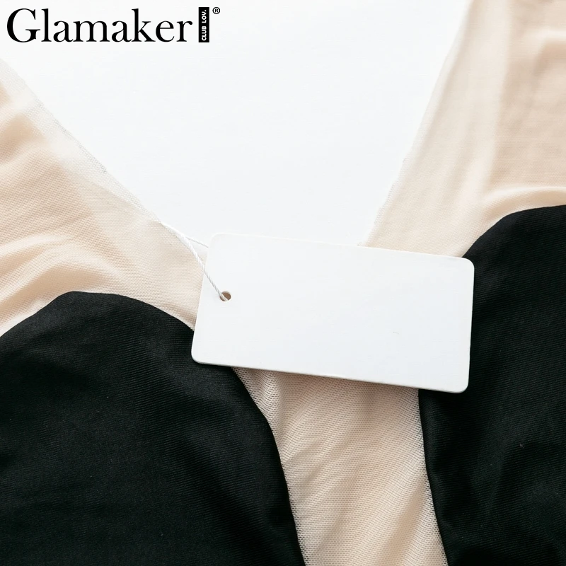 Glamaker, сексуальный, прозрачный, pathwork, бикини, для женщин, сдельный, монокини, купальник, набор, с высоким вырезом, купальник, женский, летний, купальный костюм, Новинка