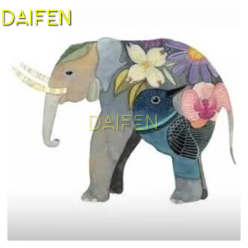 

Full Round Diamond mosaic flower 5D DIY Diamond embroidery Cross stitch animal Full Square Diamond painting bird and elephant