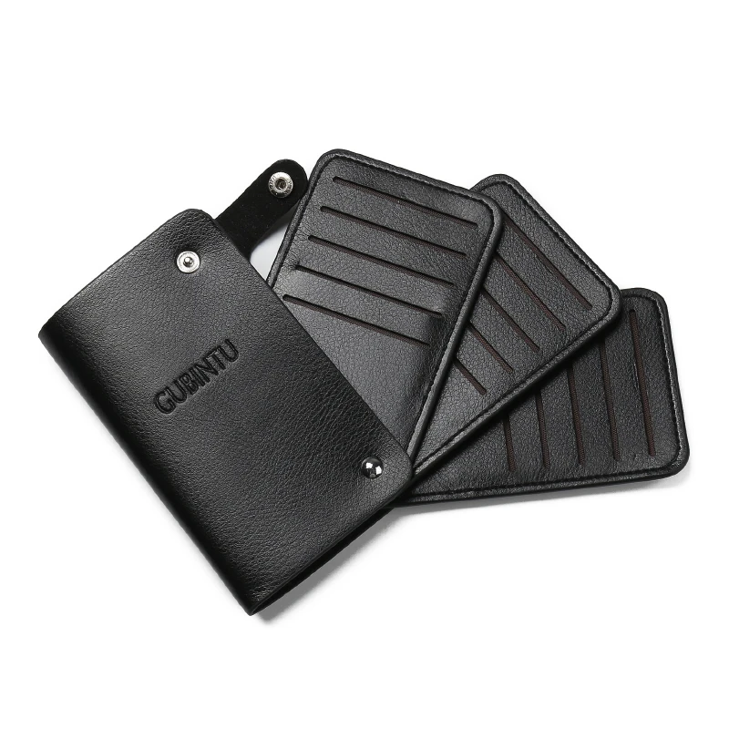 Large capacity 30 cards brand id card holder Fashion credit card holder