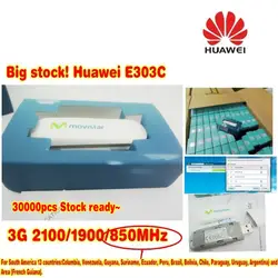 Лот 1000 шт. разблокирована Huawei E303 HSPA + 3G GSM USB Беспроводной Мобильный широкополосный модем
