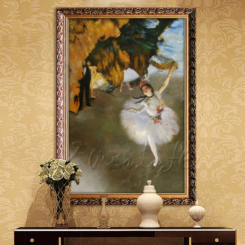 

Ballet Dancer painting latina woman Oil painting on canvas hight Quality Hand-painted Painting latina 08