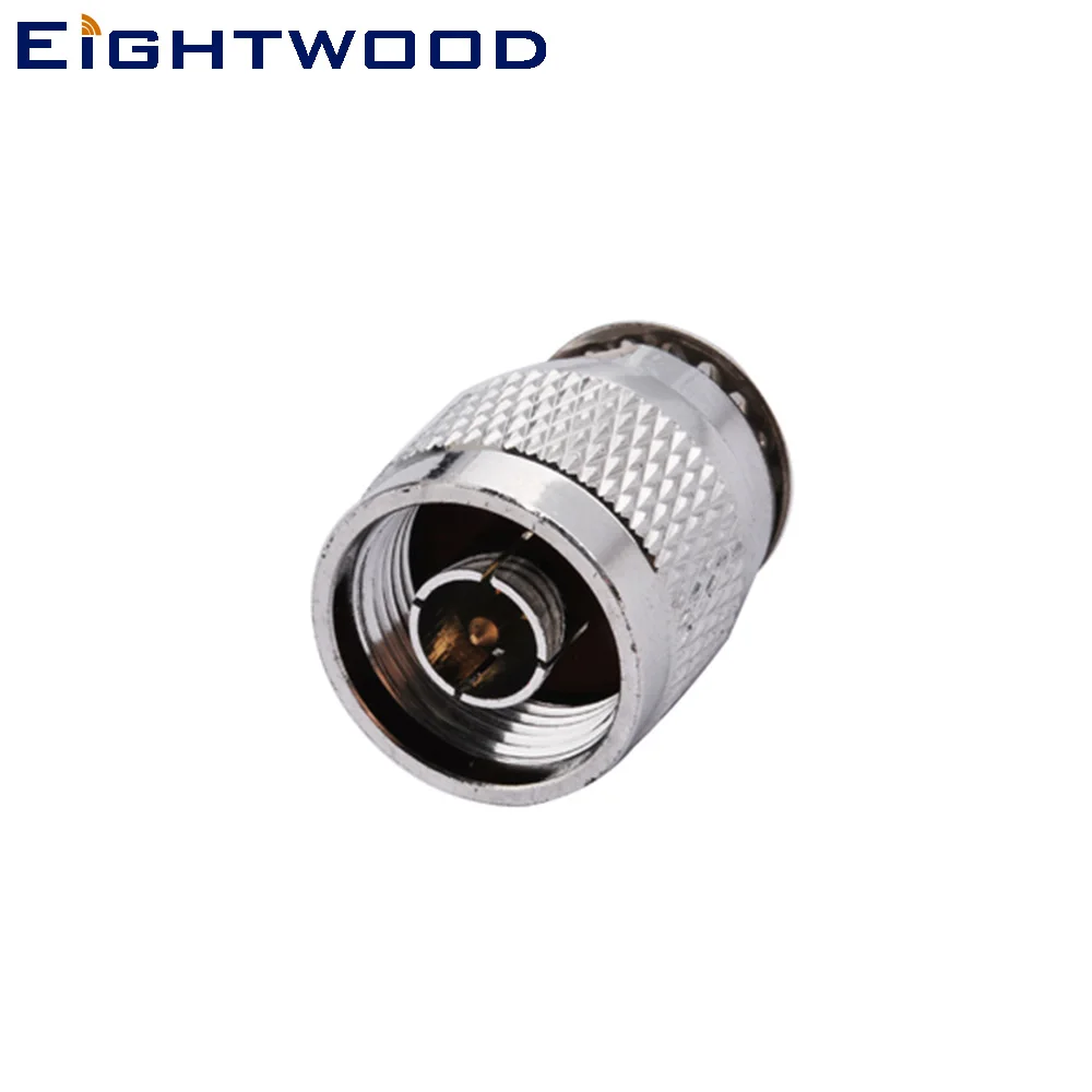 Eightwood, 5 шт., N Штекер, РЧ коаксиальный разъем, адаптер, панель, монтажная перемычка с припоем, чашка для антенны, WLAN, спутниковая система