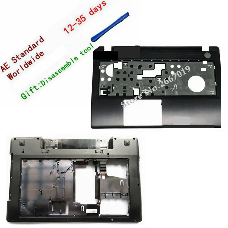 New Case Cover For Lenovo Z580 Laptop Series bottom case Z585 Base Bottom/ Palmrest COVER New Case Cover For Lenovo Z580 Laptop Series bottom case Z585 Base Bottom/ Palmrest COVER