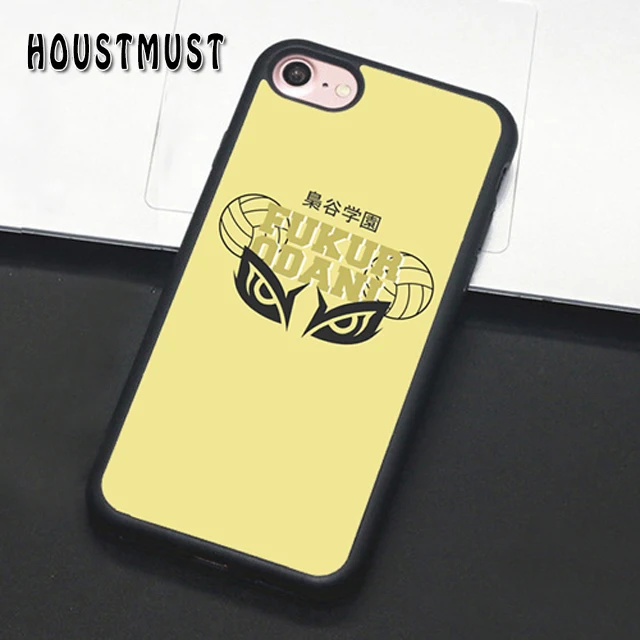 HOUSTMUST Японский Аниме Haikyuu волейбол чехол для iPhone 5S SE 6 S 7 8 X XR XS max samsung galaxy S6 S7 S8 S9 S10
