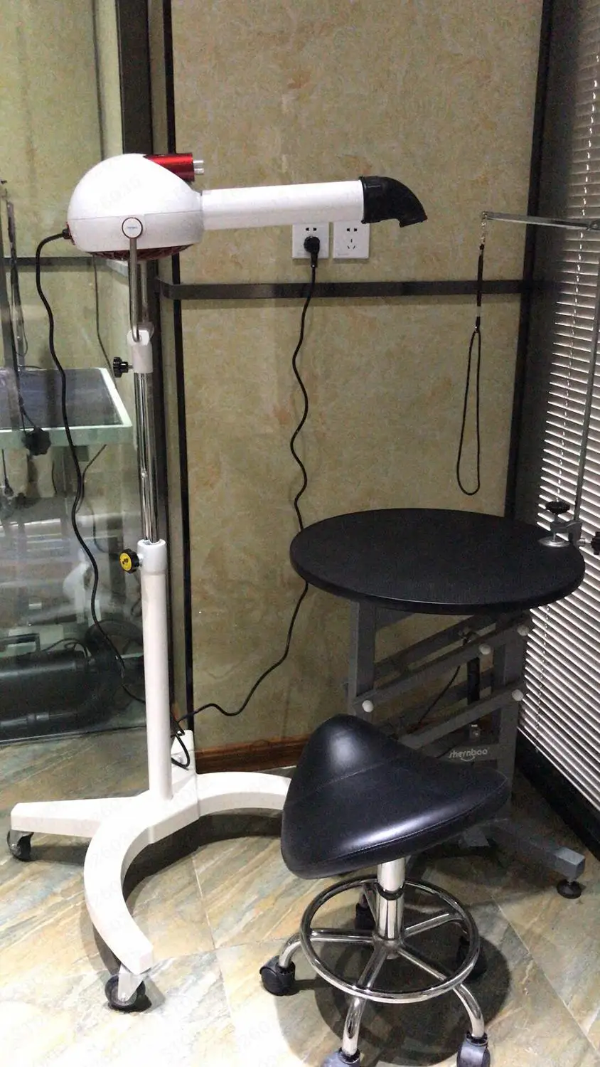 1800W PSD 918 PWD 919 старших Pet Shop собака Кот фен робот Уход за лошадьми стойка крепление