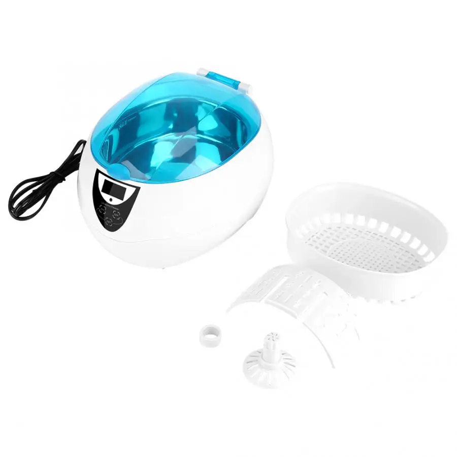 

750mL Professional Touch Control Ultrasonic Cleaning Machine for Jewelry Eyeglass Watch US Plug Tool