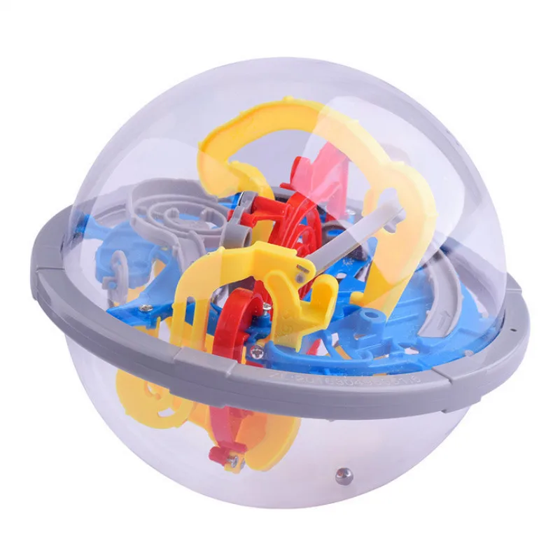 

Puzzle Maze Ball 3D 100 Steps Balance Game Intellect Ball Educational Puzzle Toy Gift for Chilfren and Kids