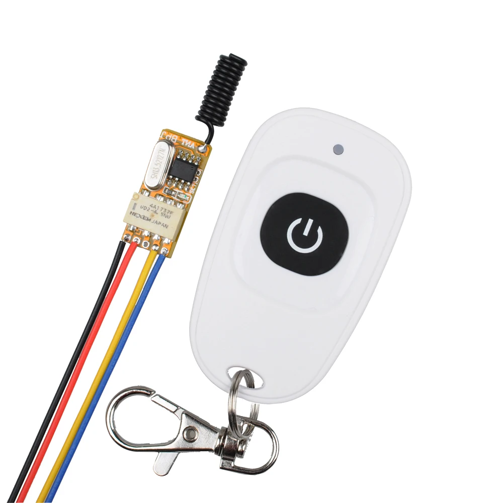 

315/433.92MHZ Door Access Openner Button Remote Control Switch Wireless Switch Video door phone Button Remote Switch 5V 9V 12V