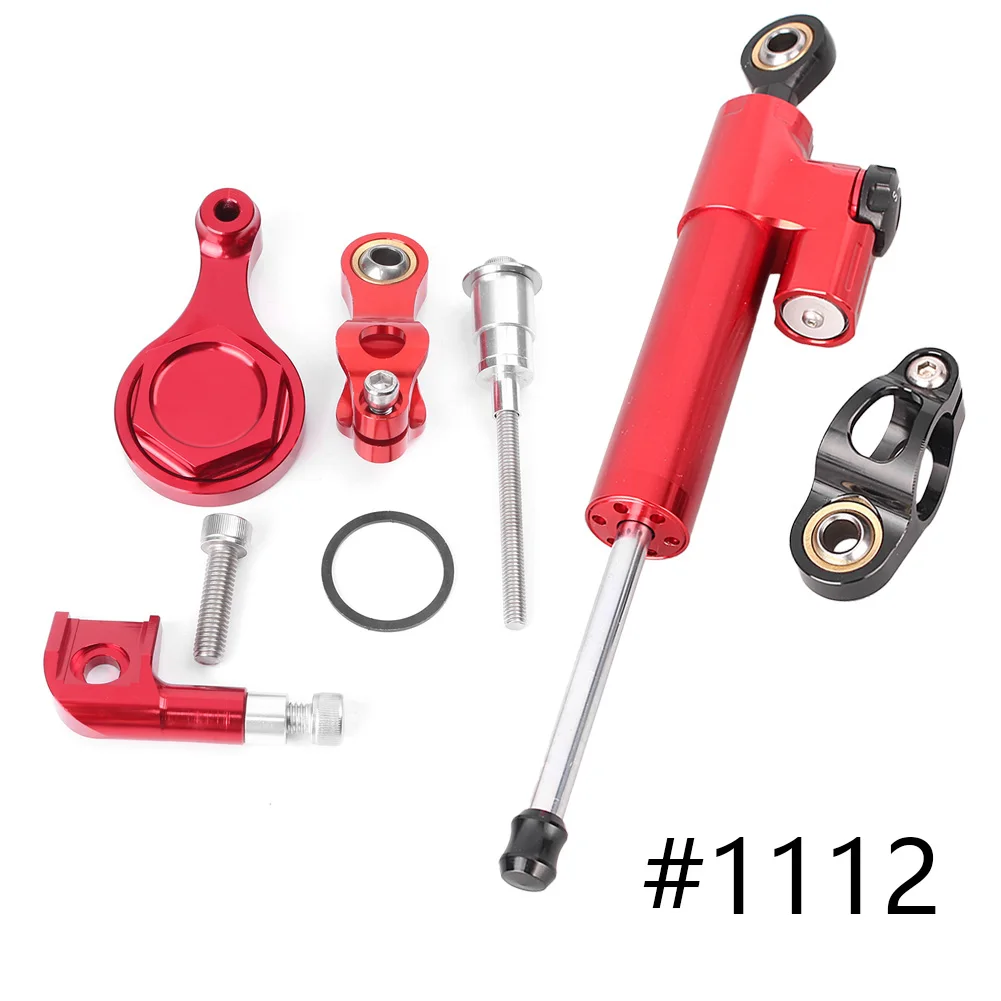 

CNC Motorbike Steering Damper Stabilizer w/ Bracket Mounting Holder Saftey Control For Yamaha YZF R6 R1 2006-2015 Aluminum