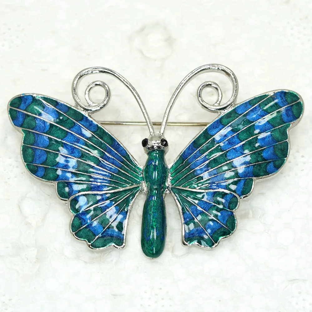 

Enamel brooch Butterfly Pin brooches C791 M