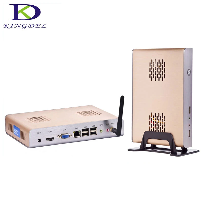 

New Arrival Thin client Industrial mini Desktop Intel Celeron 1037U Dual Core 1.8Ghz HDMI 1080P Video Bareboen max 8GB RAM Wifi