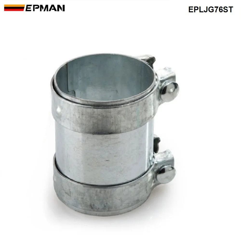 

3" Exhaust Tube Pipe Connector Joiner 304 SS Clamp Connector 76mm EPLJG76ST