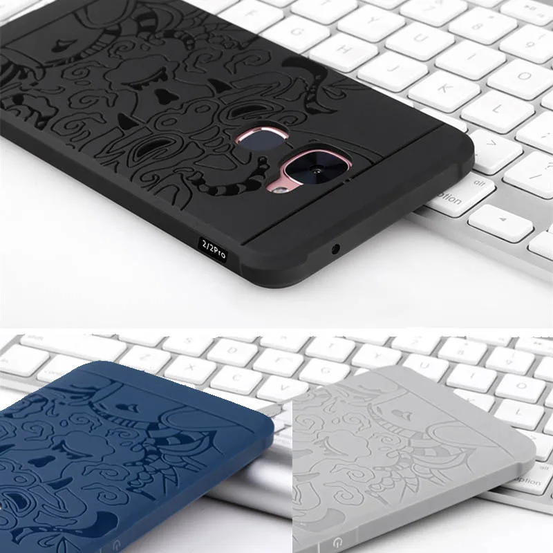 Thouport For LeEco Le S3 X626 2 Case 5.5inch 3D Dragon Rubber Shockproof Armor Soft Silicone Cover Eco Pro X527 |