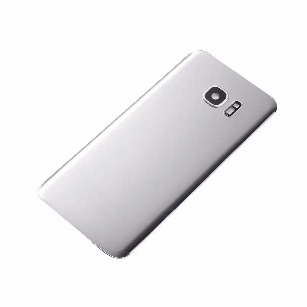 Для Samsung S7 G930 G930F Edge G935 G935F Корпус аккумулятор стеклянная задняя крышка Крышка