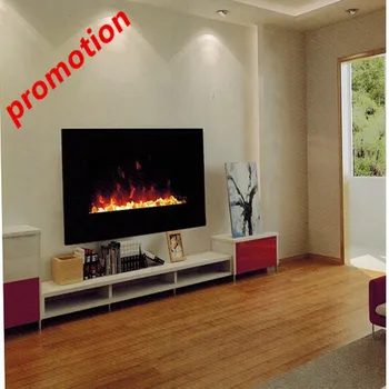 

Free shipping Glass indoor wall mounted electric fireplace