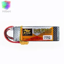 ZOP Lipo Battery 11.1V 2200Mah 3S 30C Max 35c XT60 / T Plug For RC Helicopter Qudcopter Drone Truck Car Boat Bateria Lipo