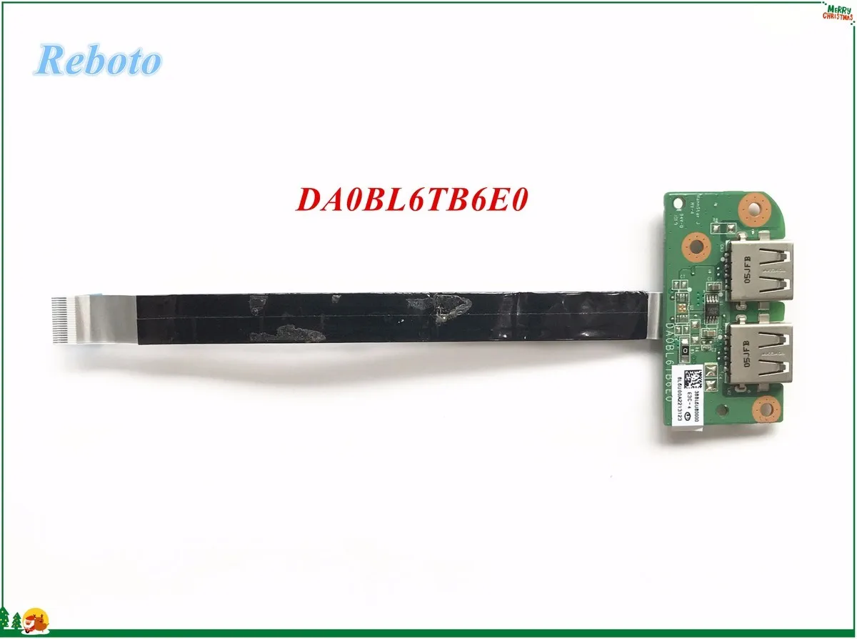 Плата с двойным Usb портом DA0BL6TB6E0 для Toshiba Satellite L650 L650D L655 L655D L750 L755 L750D 100% рабочий и 90