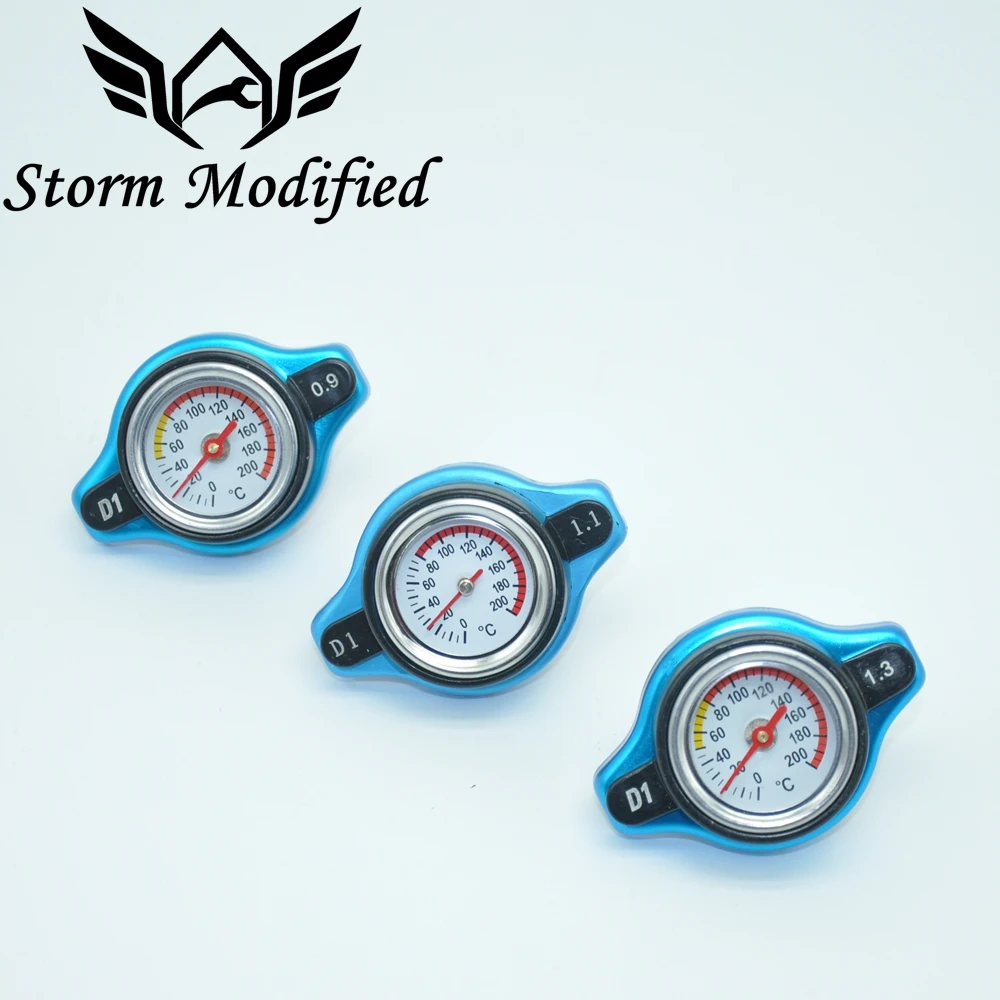 

SuTong Racing Temperature Gauge With Utility safe 0.9 and 1.1 and 1.3 Bar Water Temp Gauge Thermo Radiator Cap Tank Cover