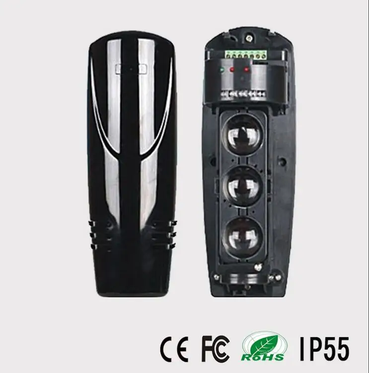 

Fence Active Infrared Reflective Infrared Laser Beam Sensor Wired and wireless alarm set IR 3 beams wall infrared