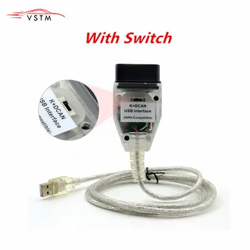 

New For BMW INPA K+CAN K CAN INPA With FT232RL Chip with Switch for BMW INPA K DCAN USB Interface Cable for BMW K CAN Inpa