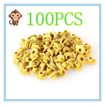 

YILONG 100PCS Soft yellow color T Type Tattoo Grommet For Needle Machine Supply 2100407-8