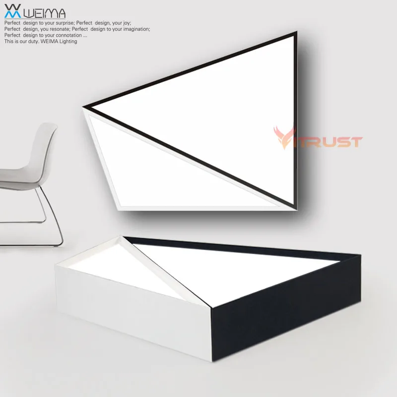 

Simple Modern Square Living Room Ceiling Lights Simple style Smart home Lighting Large art Creative Home lighting AC110-240V
